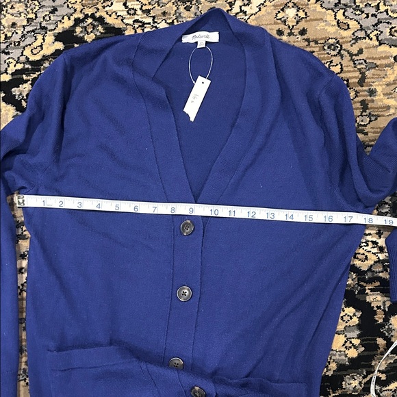 Madewell purple Cardigan and Top Set NWT - Picture 7 of 7